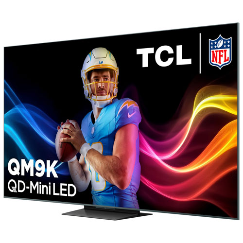 Téléviseur intelligent Google mini-DEL HDR UHD 4K série QM9K de 65 po de TCL - 2025