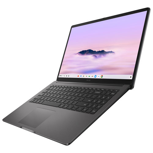 ASUS Chromebook Plus CX15 15.6" Chromebook - Rock Grey (Intel Core 3 N355/8GB RAM/128GB SSD/ChromeOS)