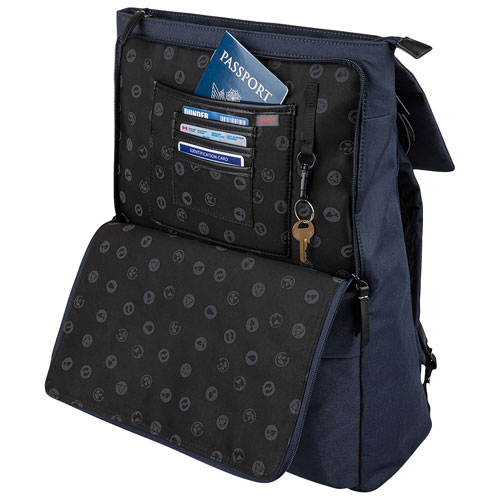 Bugatti Reborn 15.6" Laptop Backpack - Navy