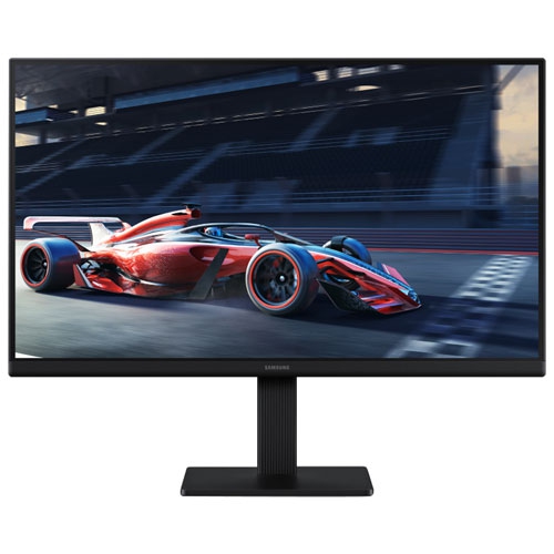 Refurbished - Samsung Essential S3 24" FHD 100Hz 5ms GTG IPS LED Monitor (LS24D300GANXZA) - Black