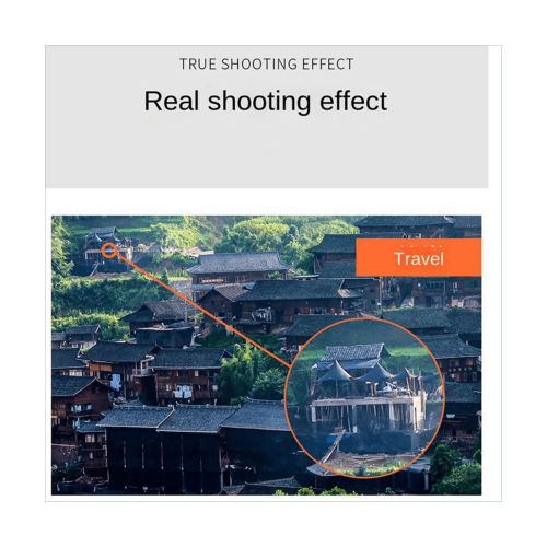 Jumelles HD 12X50 Smart Focus Télescope portatif longue distance Monoculaire jouet pour la chasse