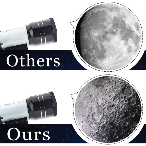 High-definition stargazing monocular astronomical telescope, children's professional space astronomical telescope 150 times