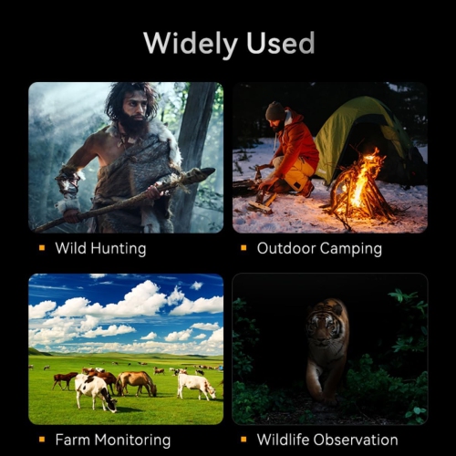 Jumelles de 2,8 po avec vision nocturne pour adultes, lunettes de vision nocturne de 2624 pi, zoom numérique 10x, infrarouge à 7 niveaux