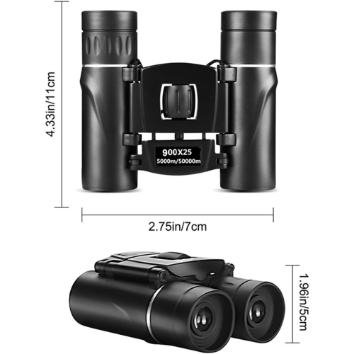 Binoculars 900*25 HD high magnification professional handheld outdoor portable mobile phone photography