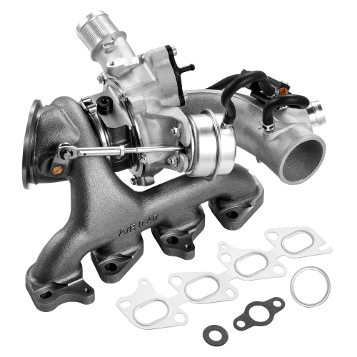 VEVOR 1.4L Complete Turbo Turbocharger Chevy Chevrolet Cruze 2011-2015 with Gasket Kit and Solenoid Valve, Sonic 2012-2020 & Trax 2013-2021 & Buick