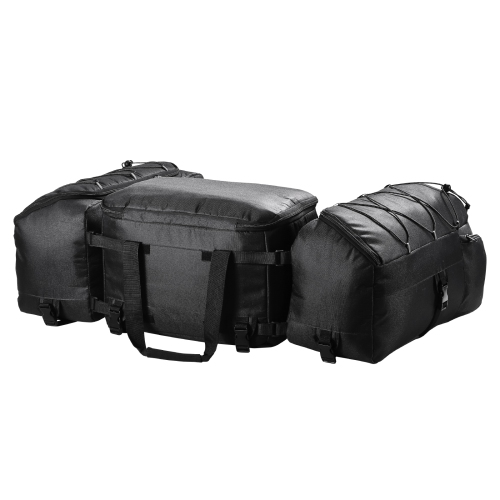 VEVOR 74L ATV Rear Storage Bag, Rear Cargo Bag with Cooler Insulated Bag, 600D Oxford Cloth Storage Rear Rack Seat Bag Fit Most ATVs with Rear Rack,