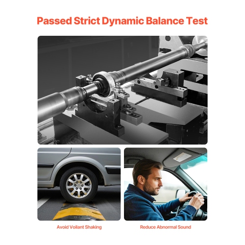 VEVOR 71.7"-73.2" Rear Drive Shaft, Prop Shaft Driveshaft Compatible with 2015-2019 Dodge Challenger V6 3.6L, Replace #976-987 976987 52123974AC