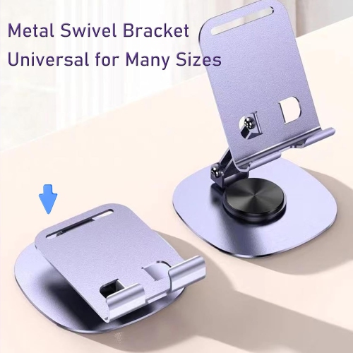 The heat dissipation bracket can be rotated and folded 360°, a must-have mobile phone bracket for lazy people to live broadcast TV series and online