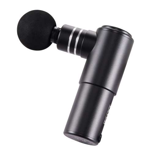 VEVOR Massage Gun Deep Tissue, Percussion Mini Muscle Massage Gun for Athletes - with 4 Speed Levels & 4 Massage Heads, 12V 2500mAh Batteries,