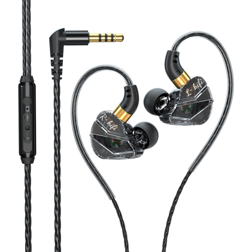 Desktop computer headset in-ear with microphone two-in-one wired gaming dedicated USB dual-plug headset