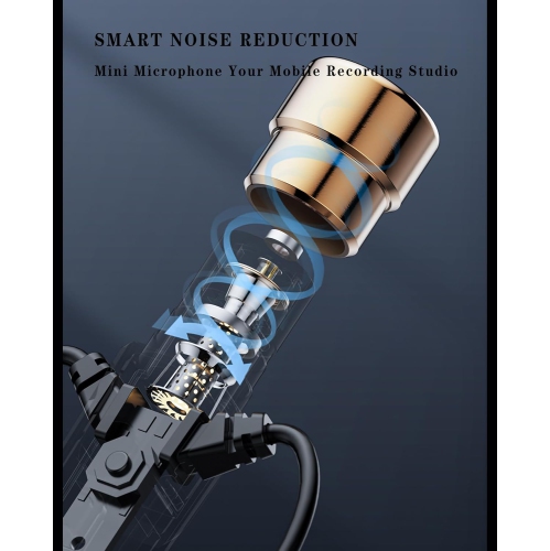 Desktop computer headset in-ear with microphone two-in-one wired gaming dedicated USB dual-plug headset