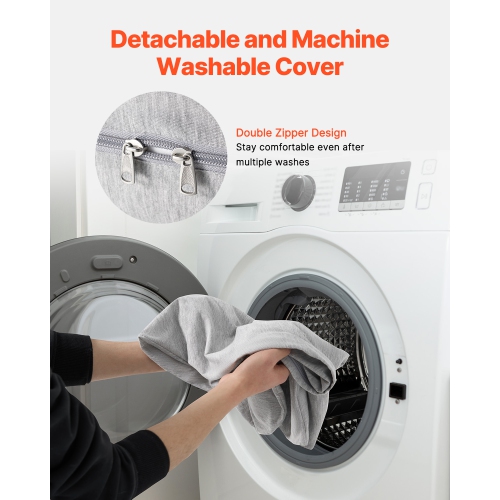 VEVOR U-Shaped Full Body Maternity Pillow for Pregnant Women,Soft and Breathable Pregnant Support Pillows with Removable & Washable Cover,Perfect for