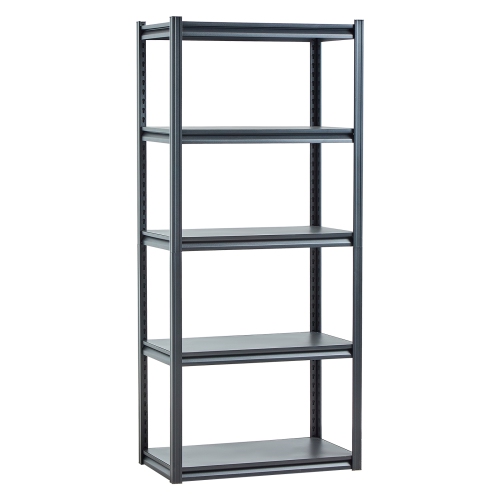 VEVOR 18"Dx32"Wx72"H Storage Shelves, 2000 lbs, 5 Tier Garage Storage Shelving, Adjustable Metal Shelves for Garage Shelves Utility Rack Shelf, Ideal