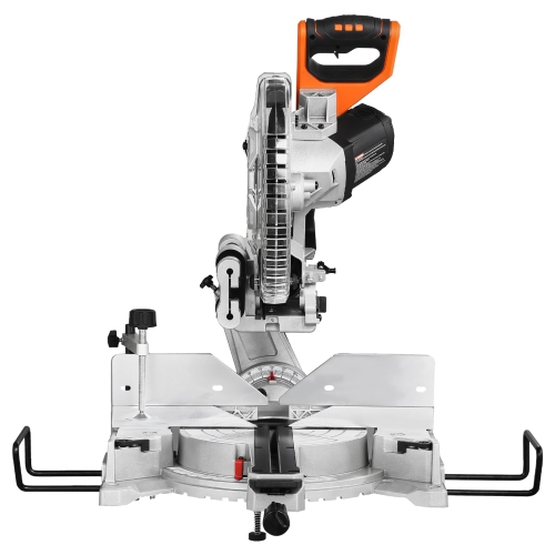 VEVOR Sliding Compound Miter Saw, 12-Inch Blade, 15 Amp Motor, 60-Tooth, Corded Double Bevel Sliding Miter Saw, LED Precision Alignment, Angle