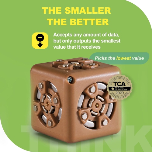 Modular Robotics Minimum Cubelet Robot Cube Blocks - STEM Cube for Home and Classroom Robotics - Ages 4+ Years