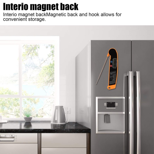 Foldable Digital Thermometer Probe Temperature Kitchen Cooking Food BBQ Meat Jam