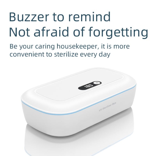 UV Light Smartphone Sanitizer Box, Portable Phone UV C Light Sanitizer Machine for Smartphone, Toothbrush, Nail Tools, Toys, Jewelry