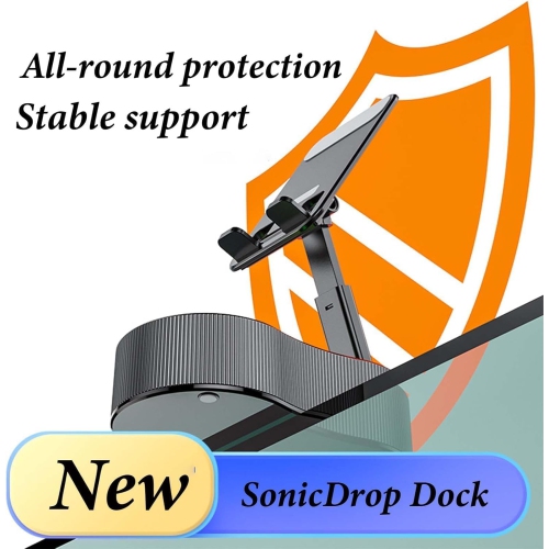 360-degree rotating mobile phone holder with lifting atmosphere function mobile power Bluetooth speaker mini portable light speaker - pink