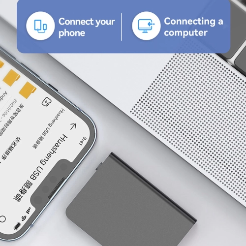 Enregistreur IA ChatGPT Intelligent Transcription and Translation Enregistreur Contrôle de l'enregistrement — 128 Go