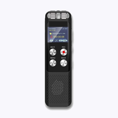 GREEN SCENIC  Digital Recorder: Voice-Activated Recorder \w Playback Function, Recording Device for Lectures And Meetings, Portable Recorder \w