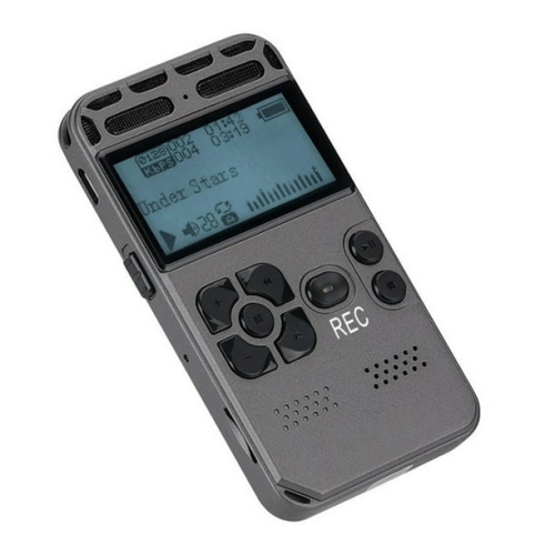 GREEN SCENIC  Voice Recorder Rust-Proof Voice Recorder Mp3 Button Multi-Function Player Battery-Powered Recording Device Lcd Screen Speaker USB Port