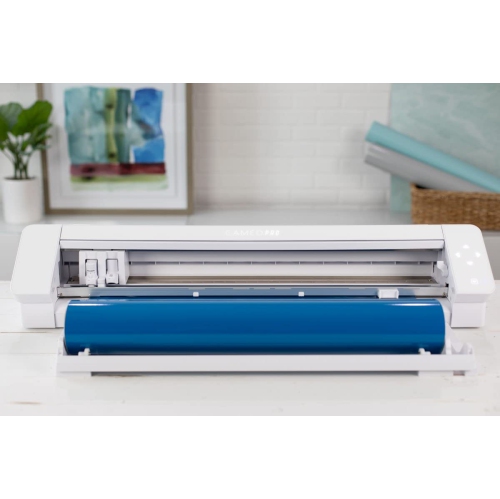 Silhouette Cameo 4 Pro 24 Inch Version - 24" Cutting Mat, Power Cords, Built in Roll Feeder, Silhouette Studio Software