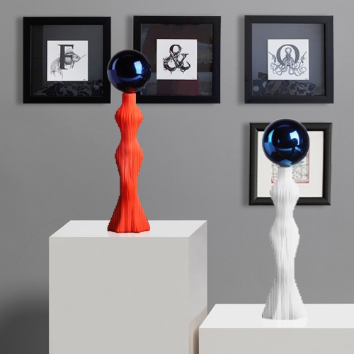 Abstract girl light luxury modern resin sculpture handmade refined art ornaments hotel bar study room decoration housewarming holiday gift selection