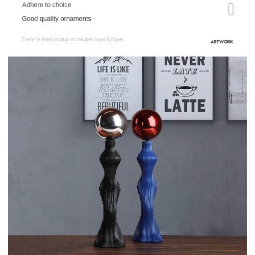 Abstract girl light luxury modern resin sculpture handmade refined art ornaments hotel bar study room decoration housewarming holiday gift selection