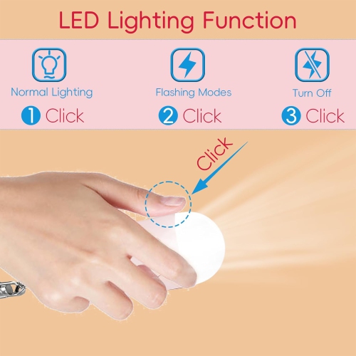 GPS emergency alarm locator with SOS alarm and LED light - real-time positioning, personal safety, anti-lost items, child safety, travel safety