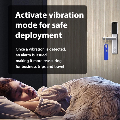 Safety Alarm Keychain: 2-in-1 Vibration and Sound Alarm, 135 dB Emergency Whistle with Flashlight, Portable Self-Defense – Ideal Gift for Travel,