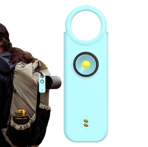 Safety Alarm Keychain: 2-in-1 Vibration and Sound Alarm, 135 dB Emergency Whistle with Flashlight, Portable Self-Defense – Ideal Gift for Travel,