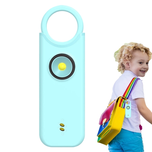 Safety Alarm Keychain: 2-in-1 Vibration and Sound Alarm, 135 dB Emergency Whistle with Flashlight, Portable Self-Defense – Ideal Gift for Travel,