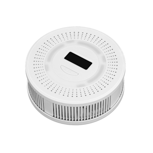 [Deux capteurs]Détecteur de fumée et de monoxyde de carbone intelligent – Alarme sonore et lumineuse 90&nbsp;dB Écran LCD Mode veille ultra-longue