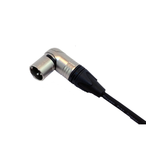 Yorkville Sound Standard Series Microphone Cable - 90 degree male - 25 foot