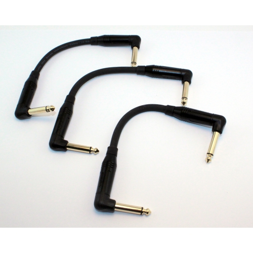 3 câbles de connexion pour pédalier Studio de Yorkville Sound; 6&nbsp;po