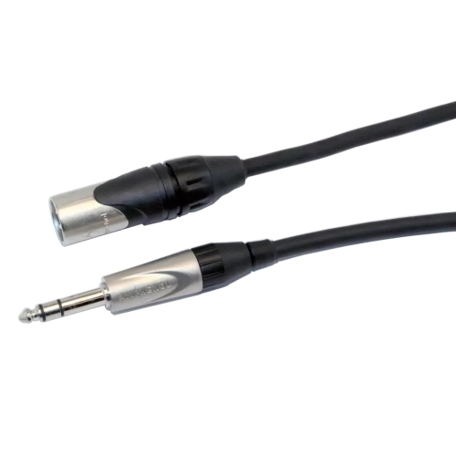 Image 1 de 1.. Câble XLR-M à TRS équilibré série DLX de Yorkville Sound - 25 pi