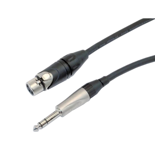 Image 1 de 1.. Câble XLR-F à TRS équilibré série DLX de Yorkville Sound - 15 pi