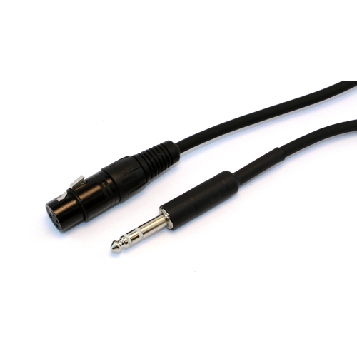 Image 1 de 1.. Câble de connexion XLR-F à TRS-M équilibré série Standard de Yorkville Sound - 6 pi