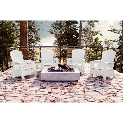 Suncast - Adirondack Chair w/Storage - Ice Cube