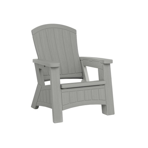 SUNCAST  - Adirondack Chair W/storage - Dove In Gray