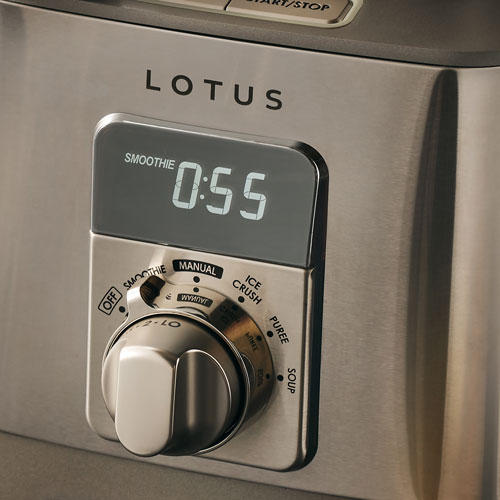 Lotus The Power Spin 1.9L 1800-Watt Stand Blender - Stainless Steel