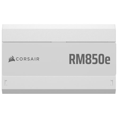 Corsair RM850e 850-Watt ATX 3.1 Fully Modular Power Supply - White