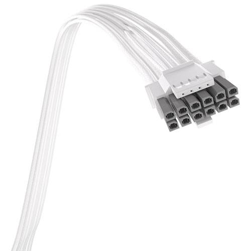 Bloc d'alimentation entièrement modulaire ATX 3.1 de 750 W RM750e de Corsair - Blanc