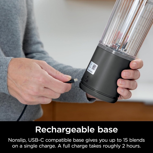 Ninja Blast Portable Blender, Cordless, 16oz. Vessel, Personal Blender