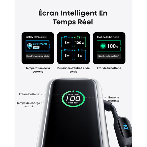 Anker 25000 mAh 165W Multiport Power Bank with Built-in