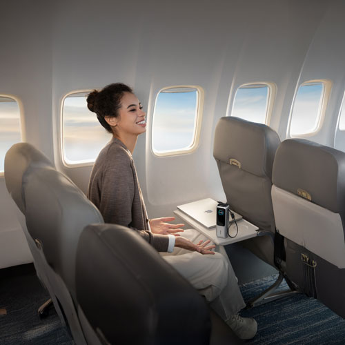 Chargeur portable multiport 165 W 25 000 mAh Prime d'Anker avec écran intelligent - Argenté