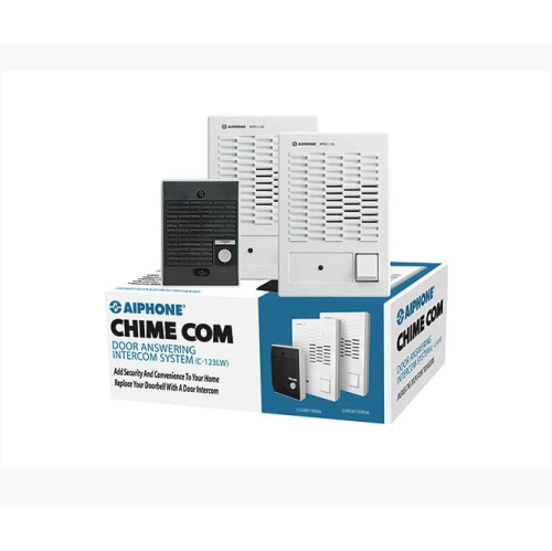 AIPHONE  C-123Lw Dual Master Chimecom Set, Door, Masters, Dak-2S
