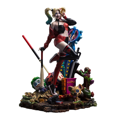 DC Comics - Harley Quinn Deluxe - Gotham City Sirens - Art Scale 1/10
