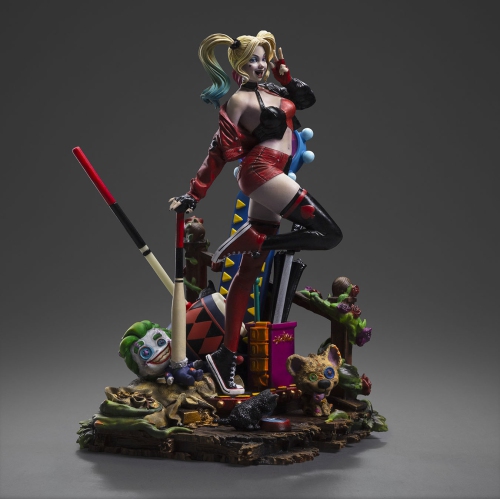 DC Comics - Harley Quinn Deluxe - Gotham City Sirens - Art Scale 1/10