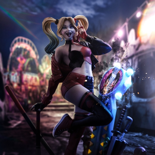 DC Comics - Harley Quinn Deluxe - Gotham City Sirens - Art Scale 1/10